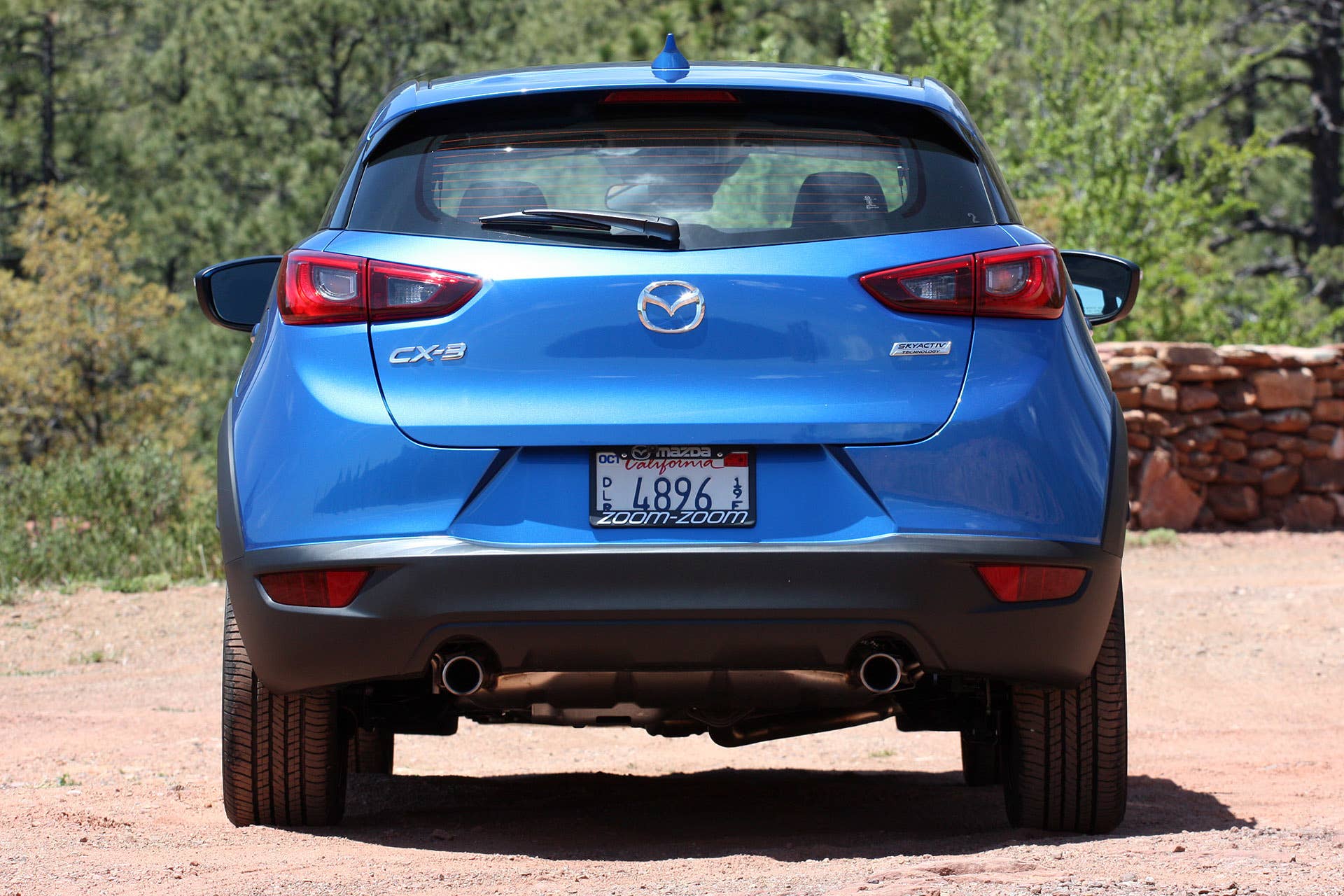 2016 Mazda CX-3 rear view