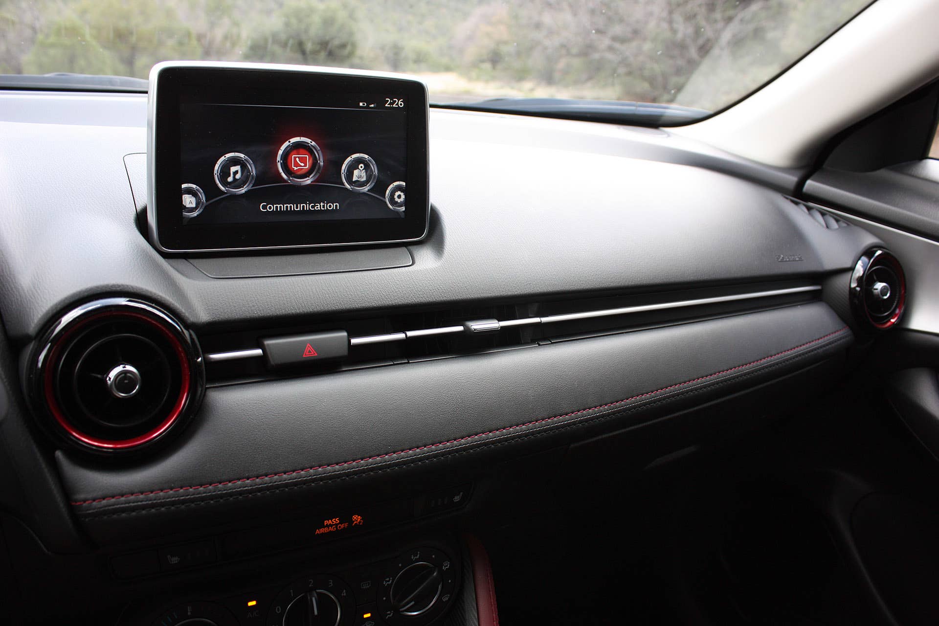 2016 Mazda CX-3 dash