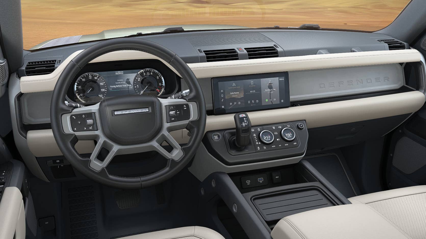2020 Land Rover Defender 110 interior