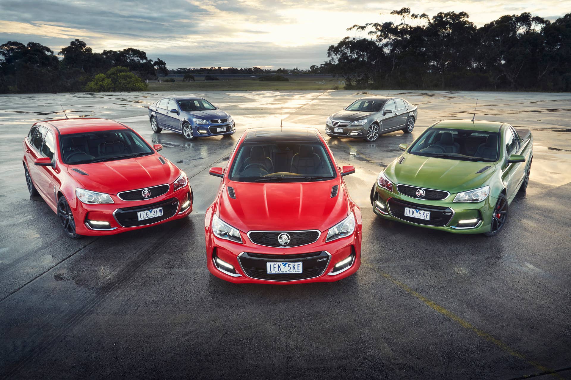 Holden Commodore VFII family range