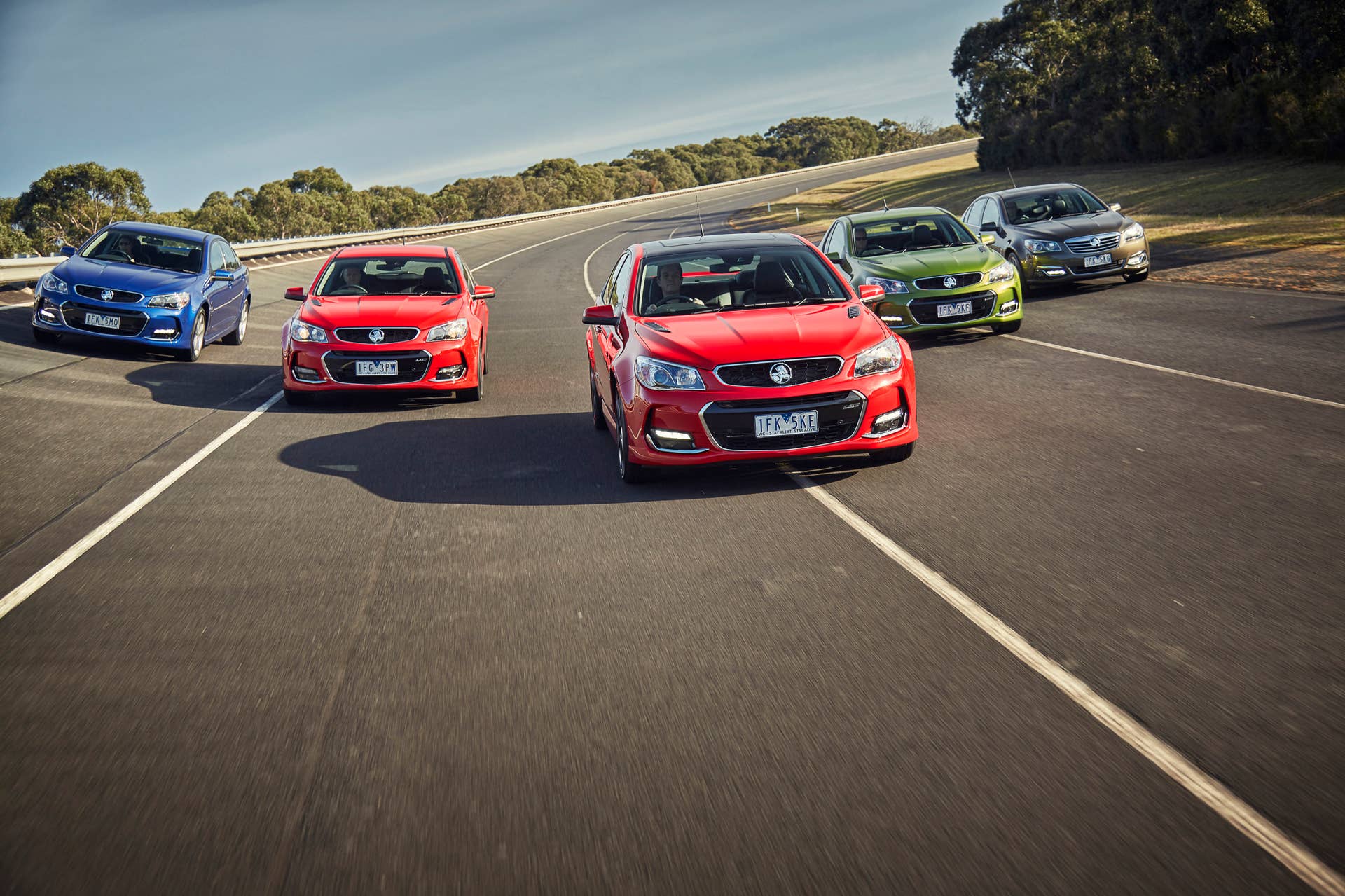 Holden Commodore VFII range