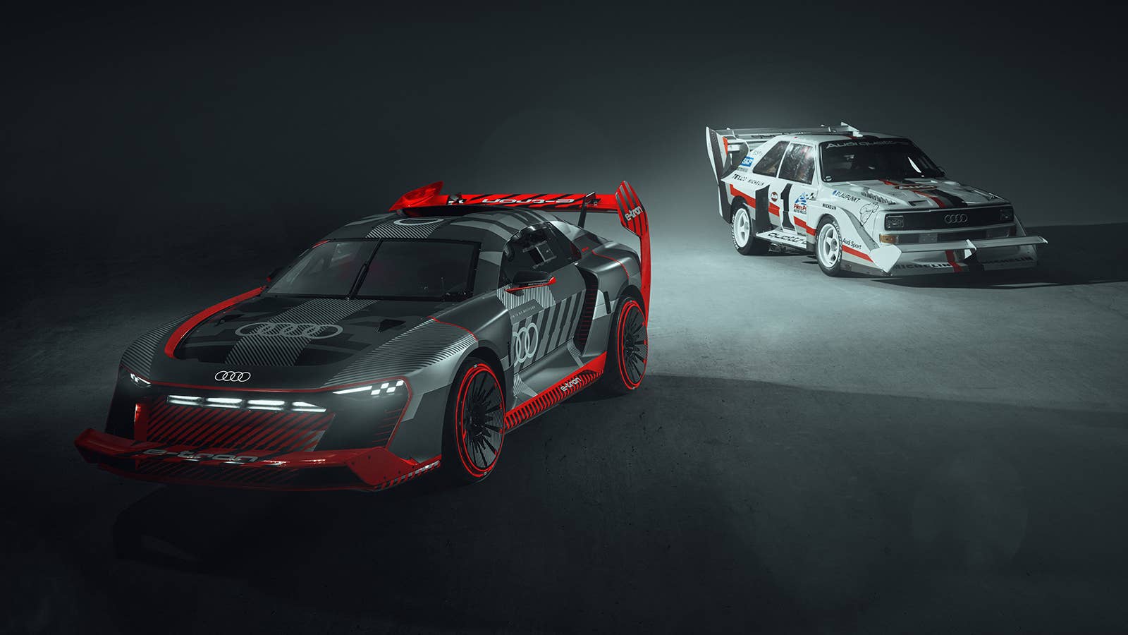 Audi S1 Hoonitron and Audi S1 Quattro