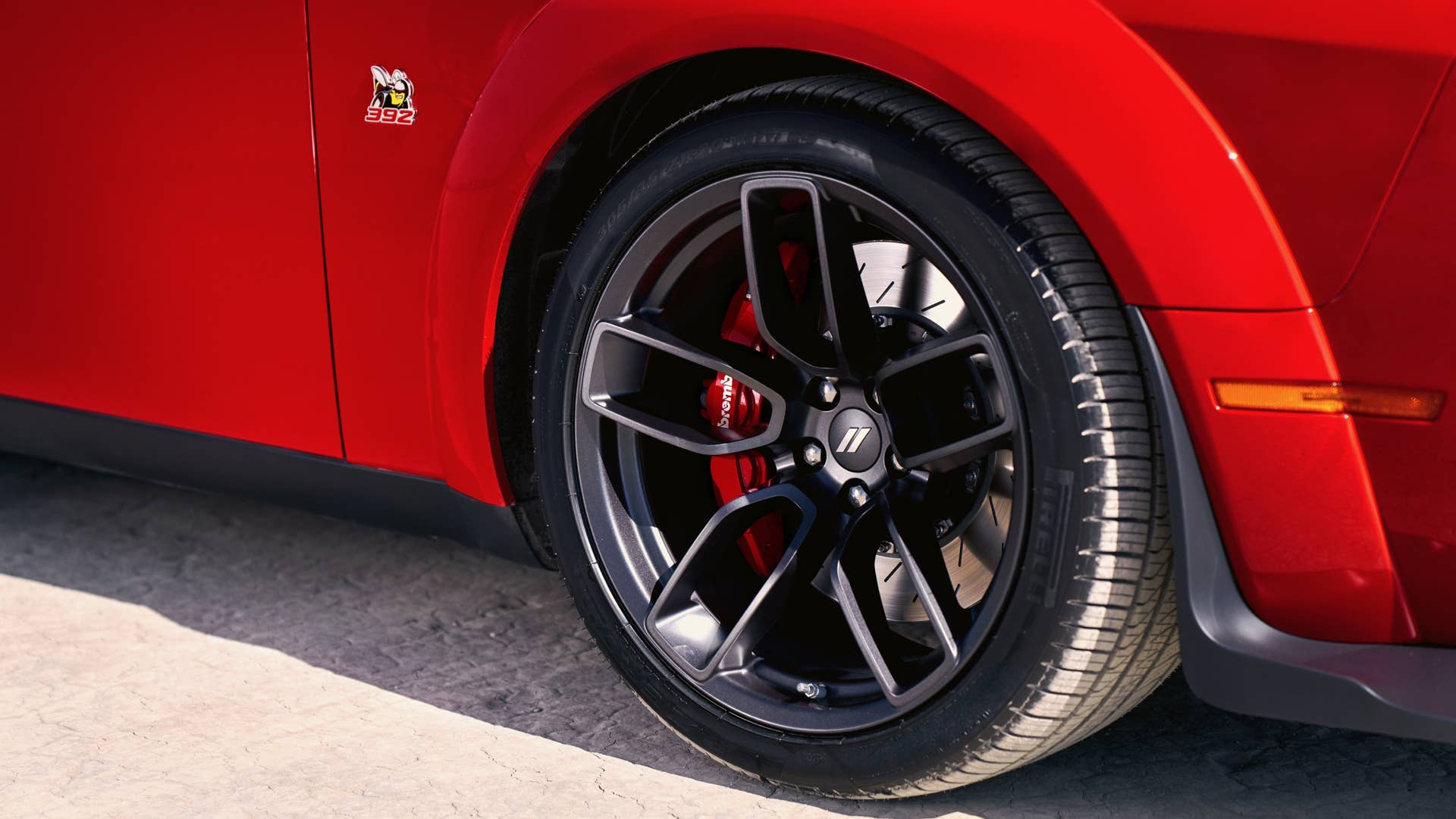 2020 Dodge Challenger R/T Scat Pack Widebody in red