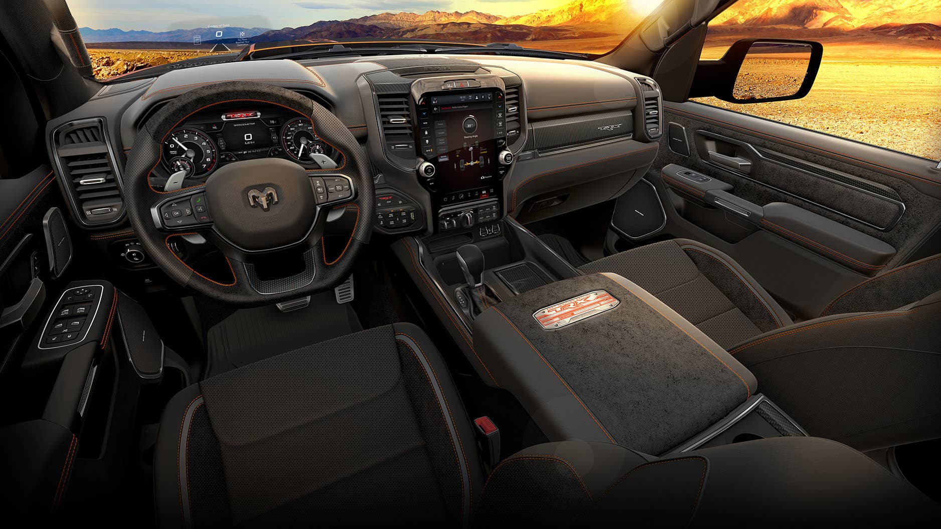 2022 Ram 1500 TRX Ingition Edition interior
