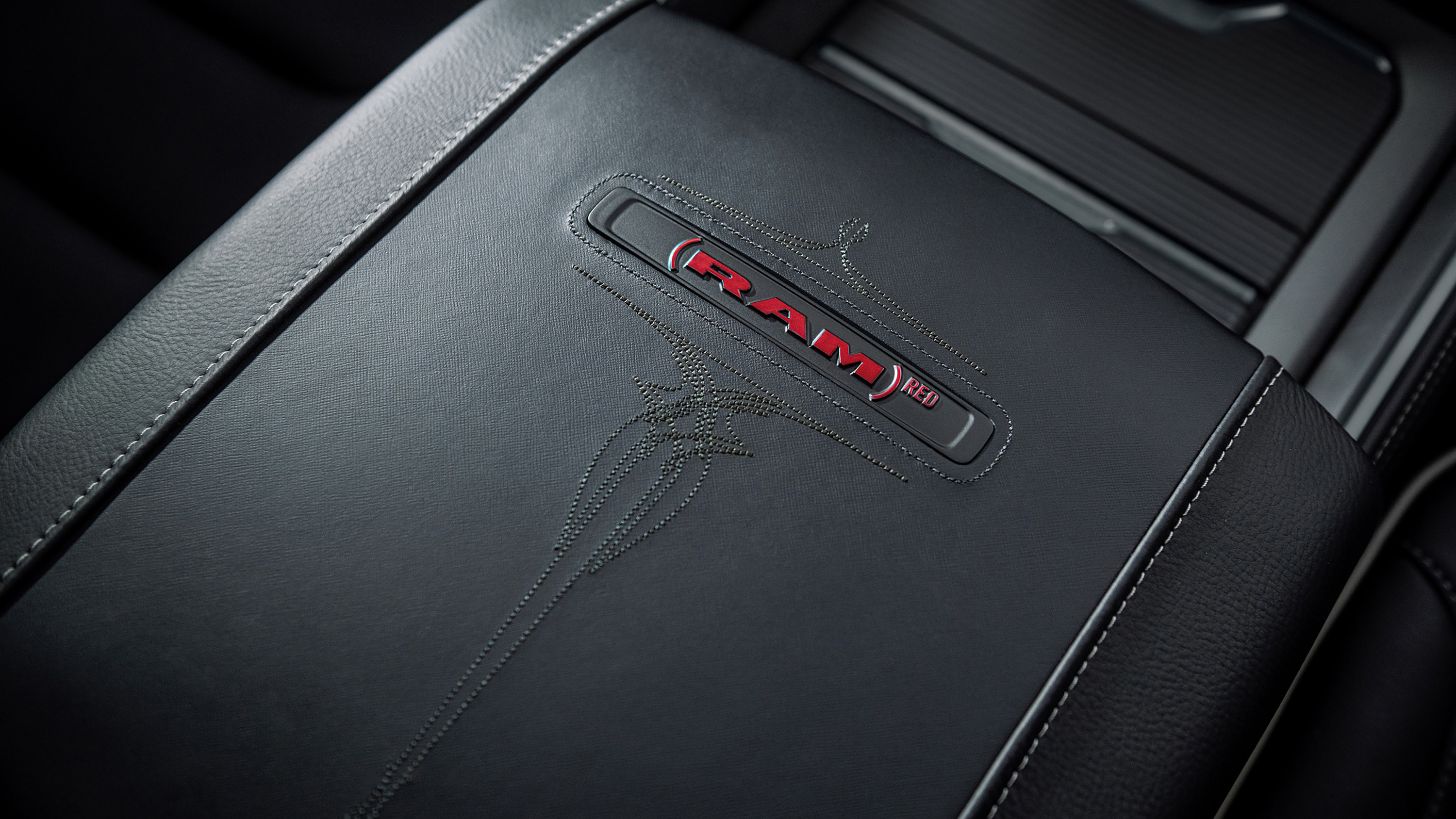 2022 Ram 1500 (RAM)RED Edition center console plate