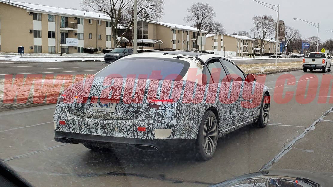 2021 Mercedes S-Class Spy Shot