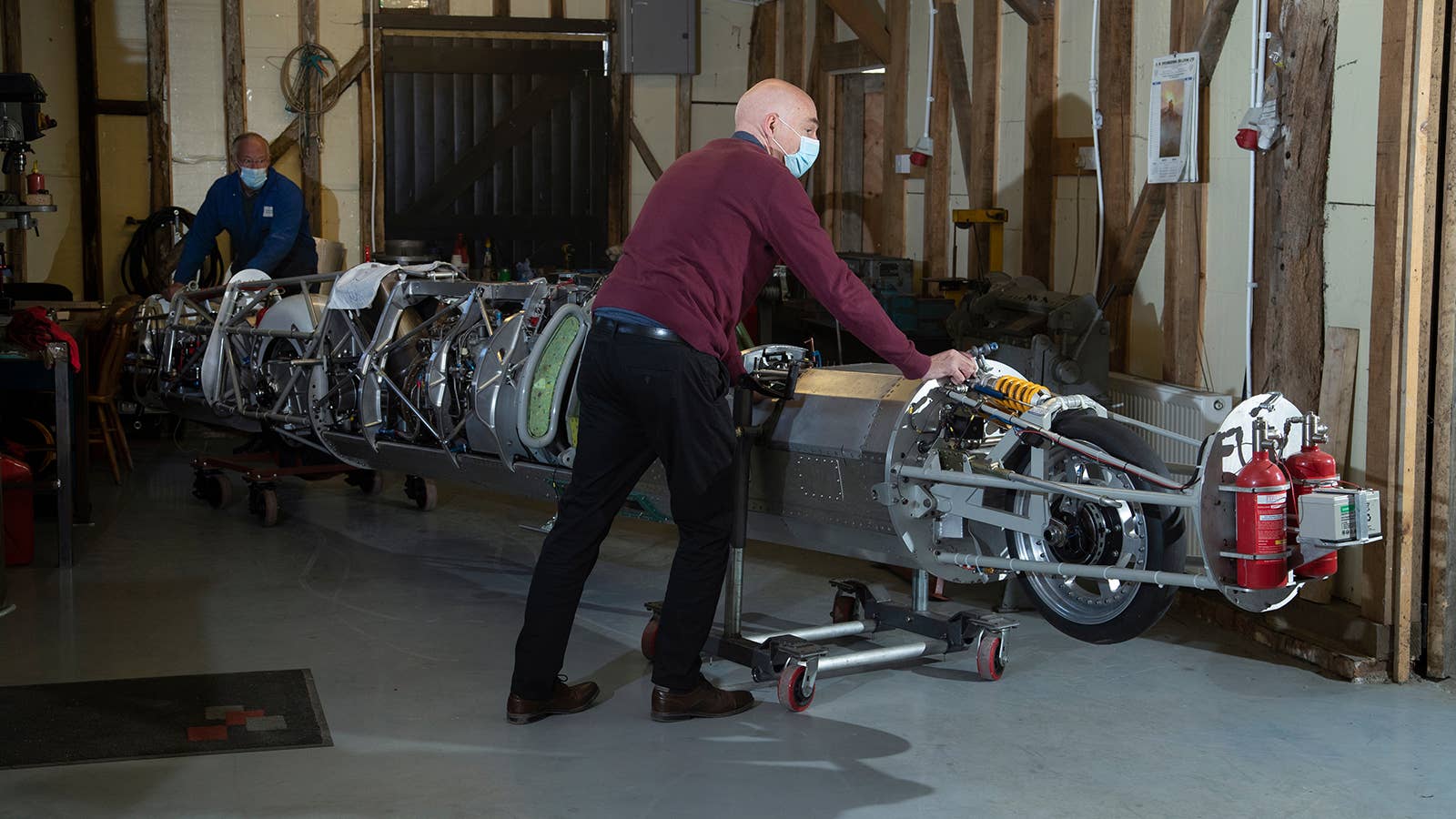 Jet-powered land speed record motorcycle