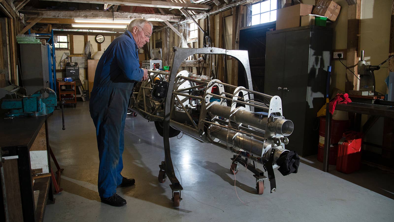 Jet-powered land speed record motorcycle