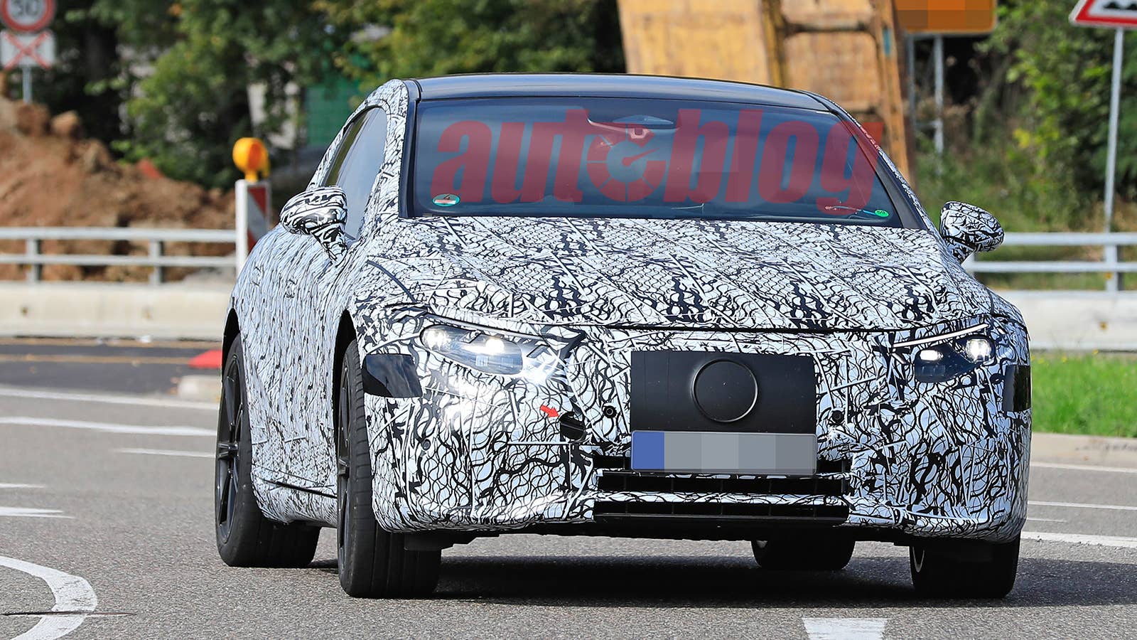 Mercedes-Benz EQS prototype