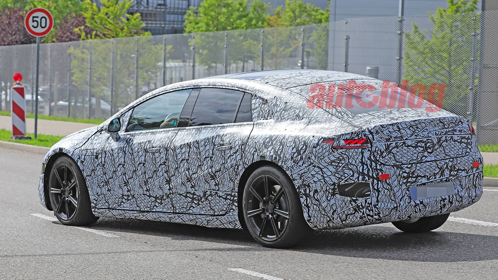 Mercedes-Benz EQS prototype