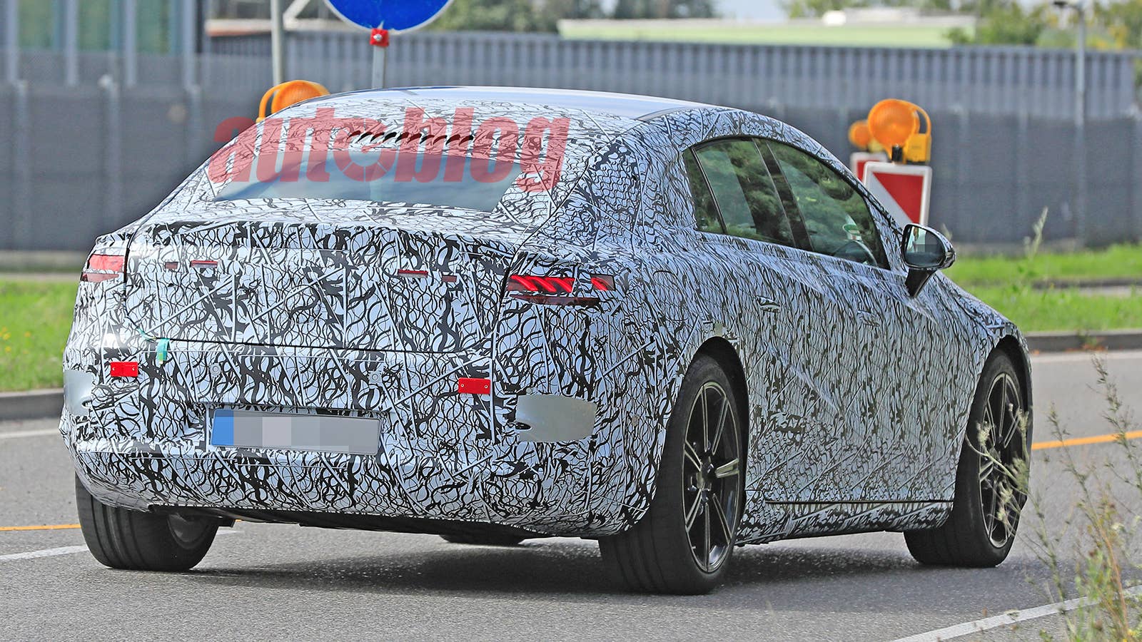 Mercedes-Benz EQS prototype