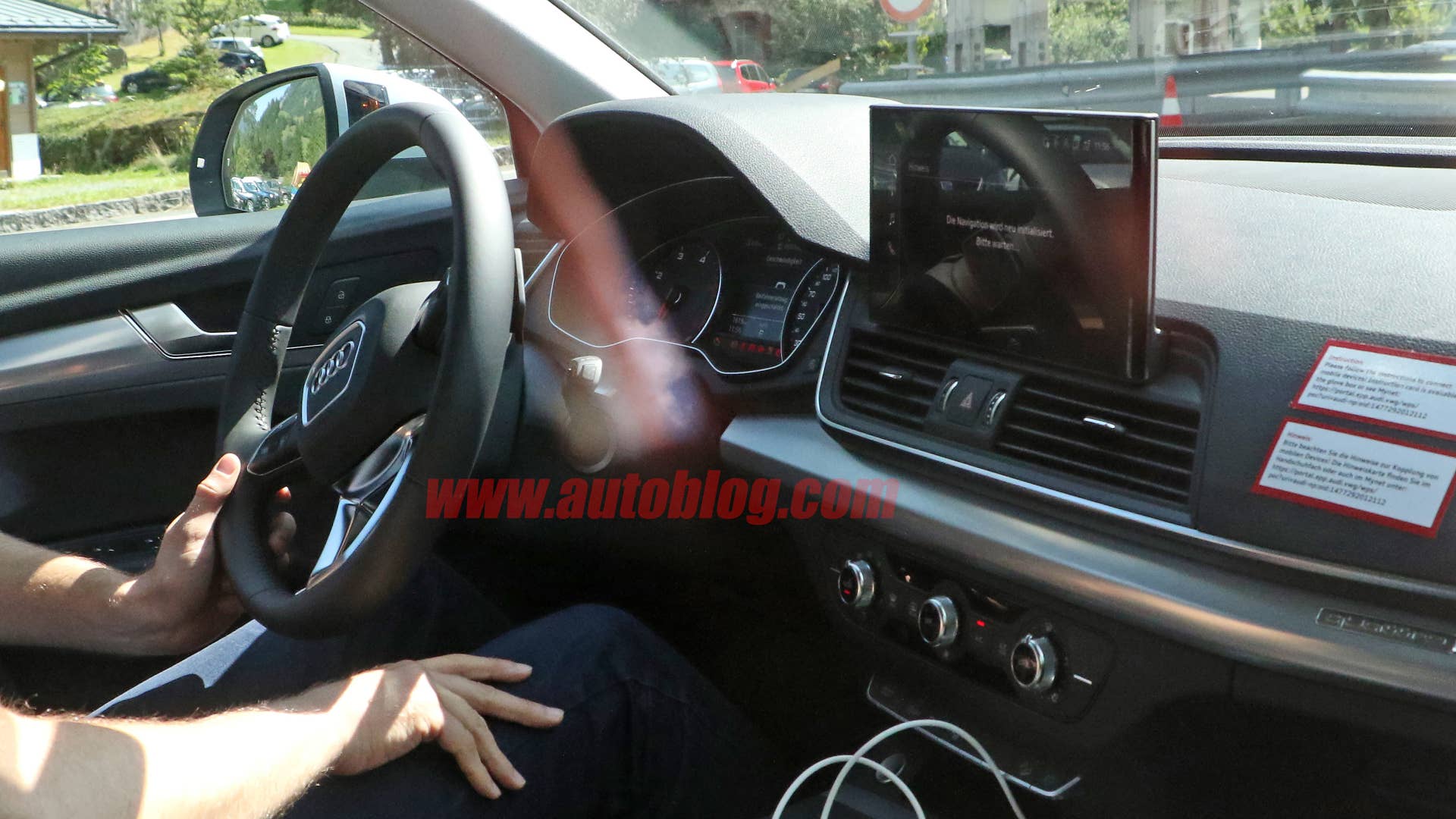 2021 Audi Q5 in thin camouflage