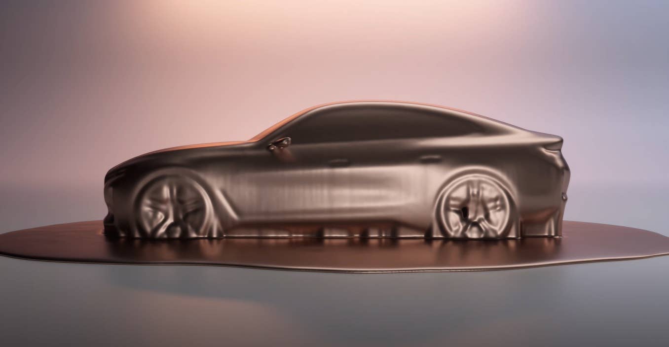 BMW Concept i4 teaser