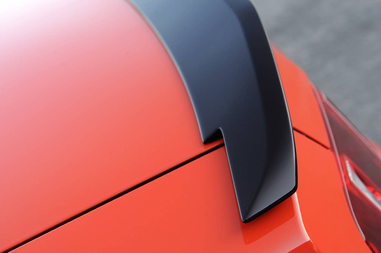 2012 Ford Mustang Boss 302 rear spoiler