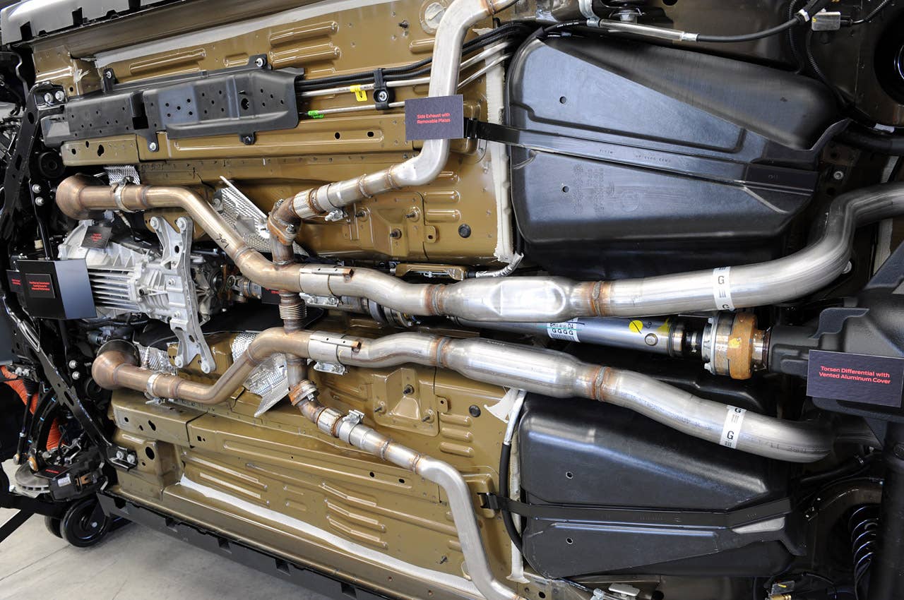 2012 Ford Mustang Boss 302 underside