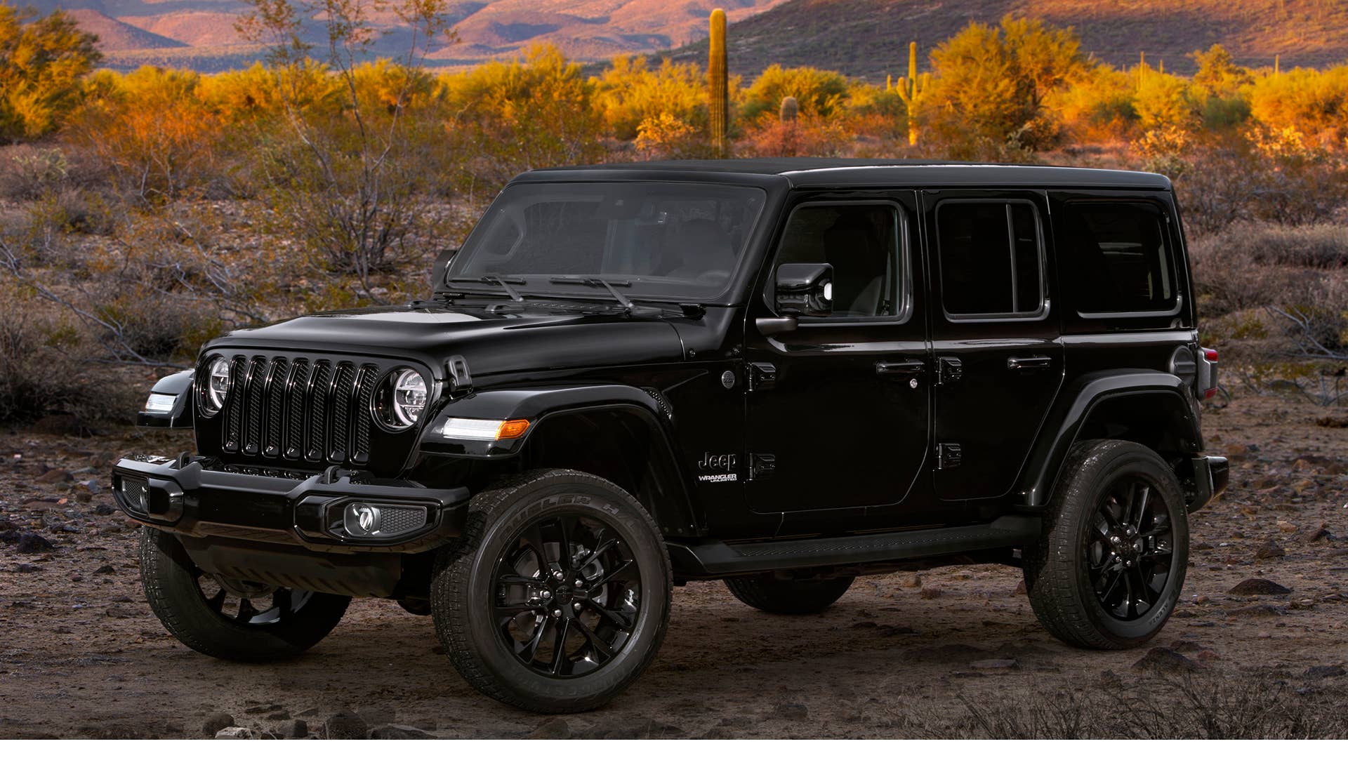 2020 Jeep Wrangler High Altitude in Black