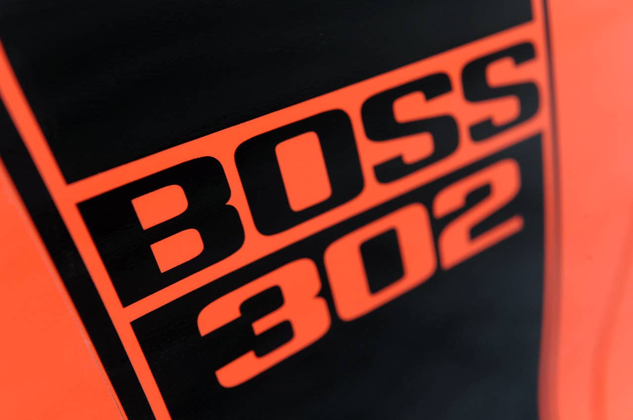 2012 Ford Mustang Boss 302 graphic