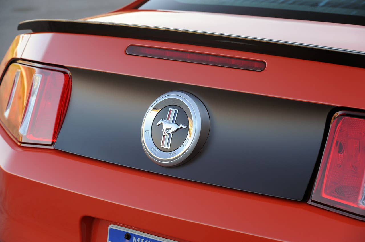 2012 Ford Mustang Boss 302 rear detail