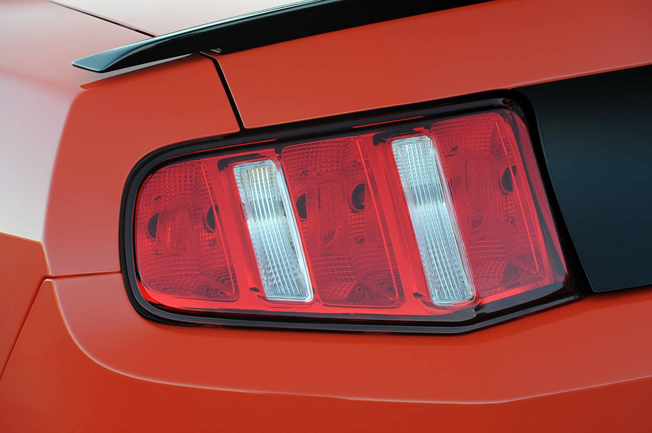 2012 Ford Mustang Boss 302 taillight