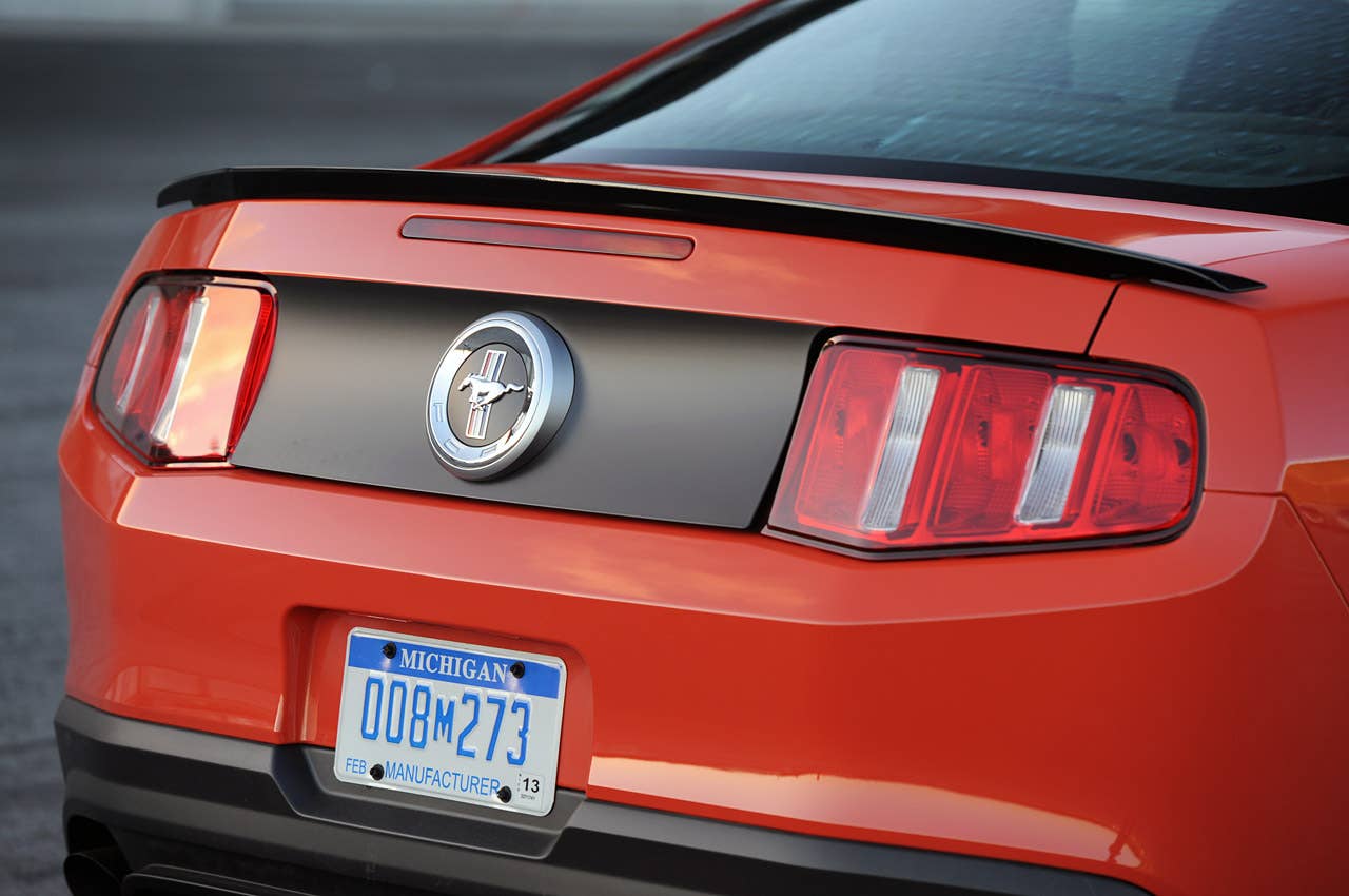 2012 Ford Mustang Boss 302 rear detail