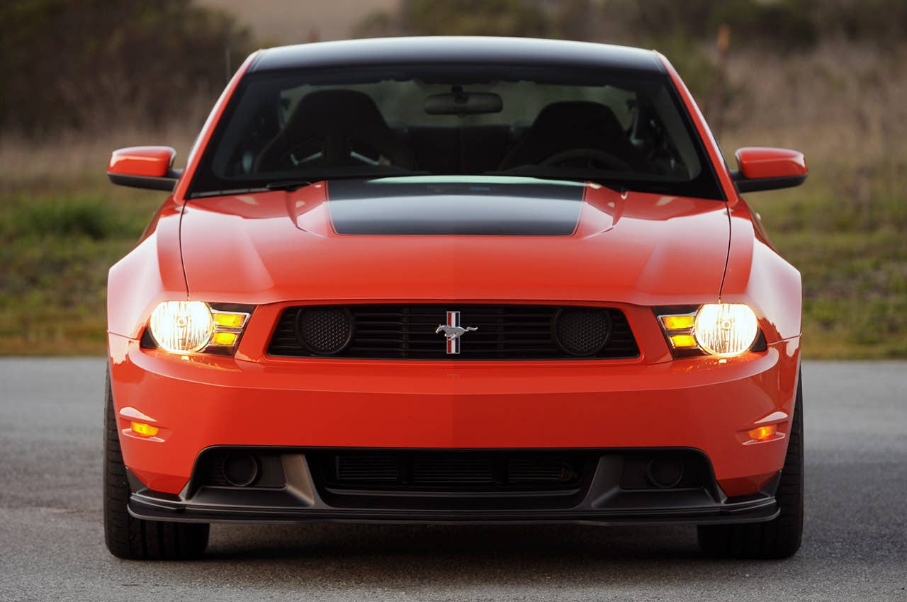 2012 Ford Mustang Boss 302 front view