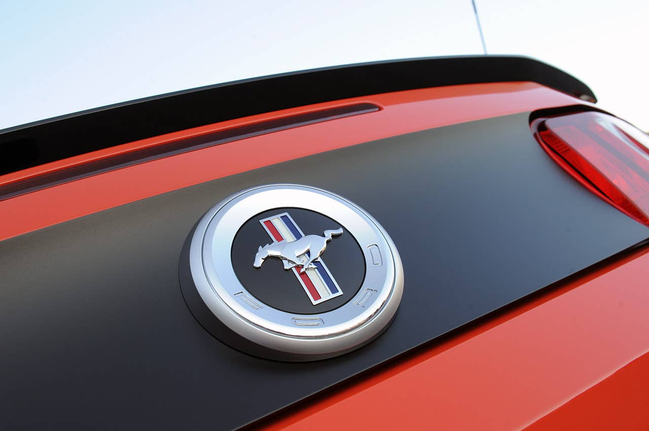 2012 Ford Mustang Boss 302 faux gas cap