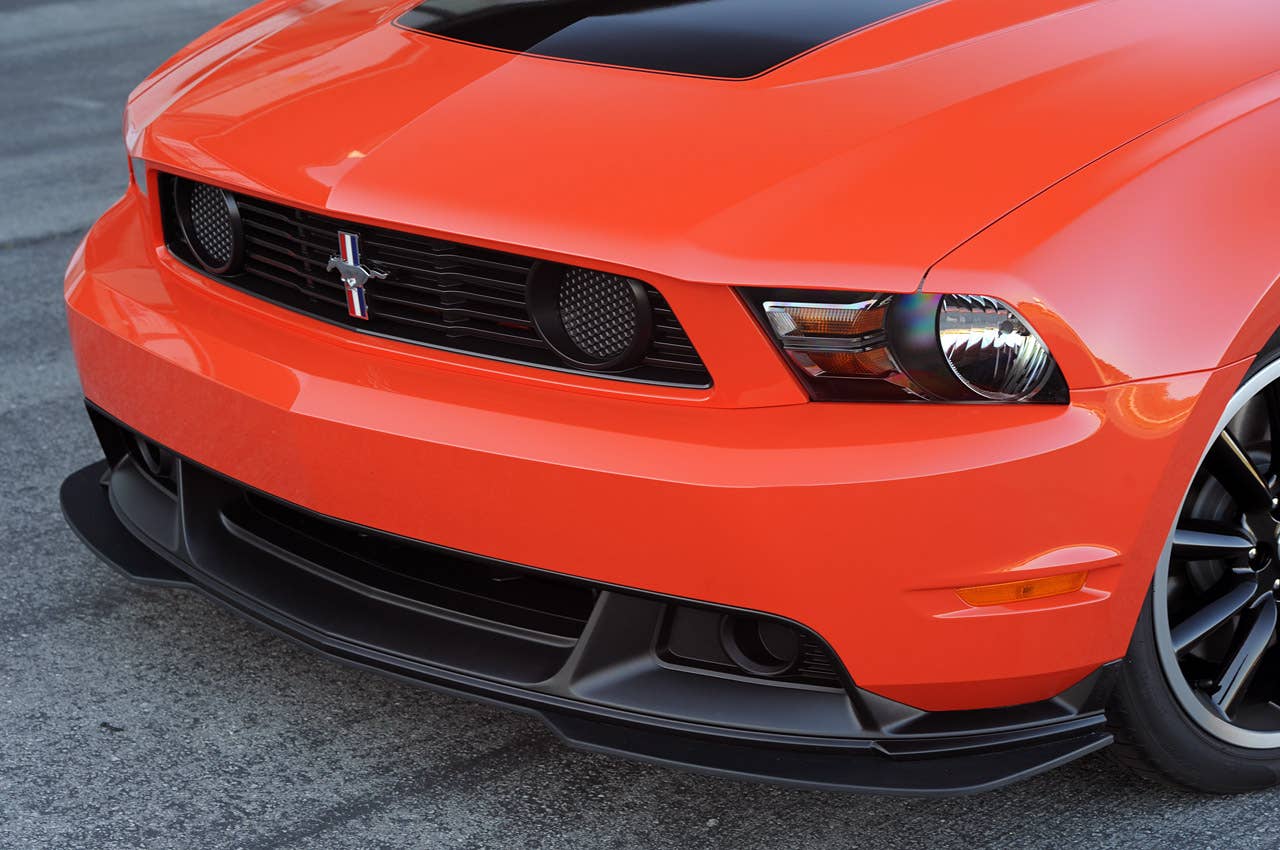 2012 Ford Mustang Boss 302 front detail