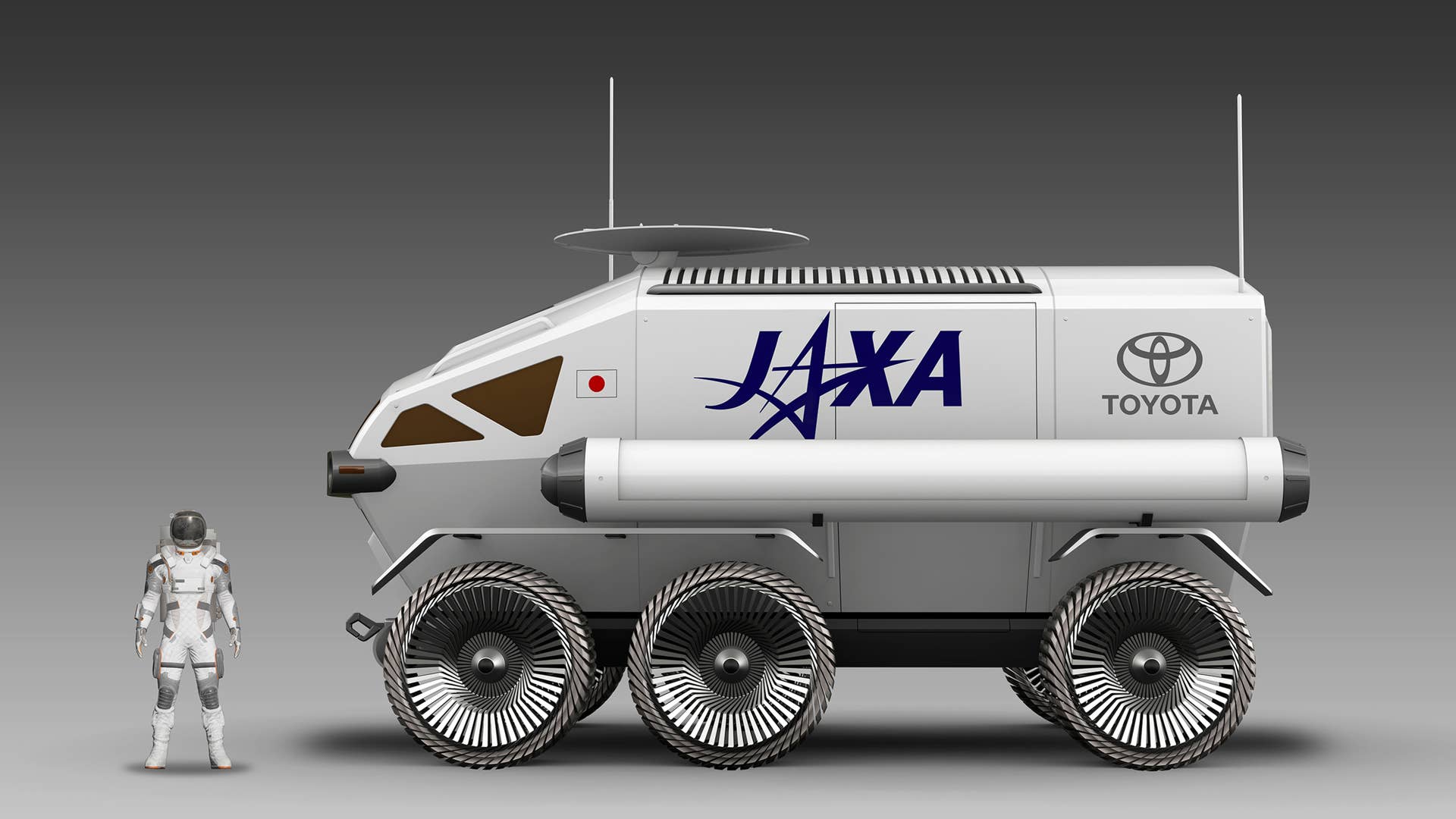 Toyota lunar rover