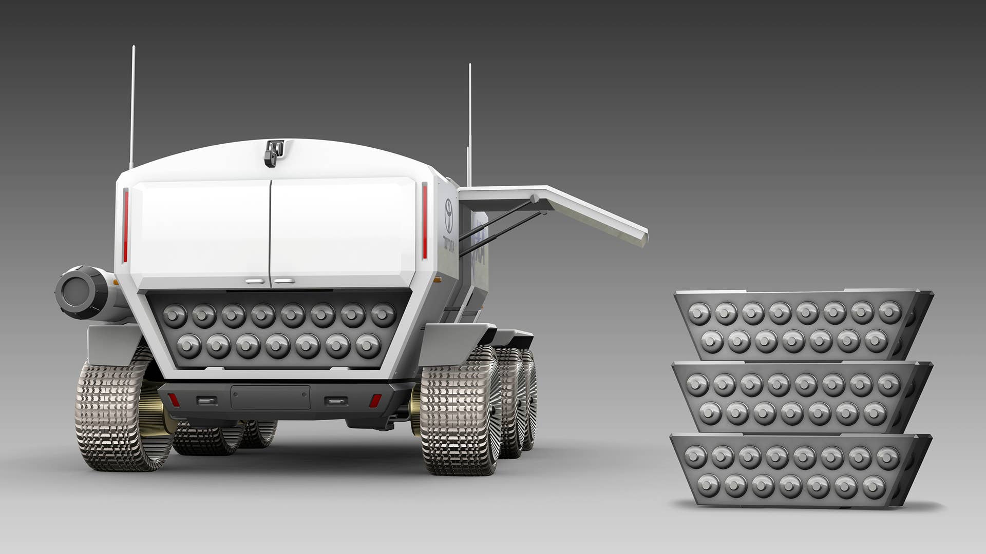 Toyota lunar rover