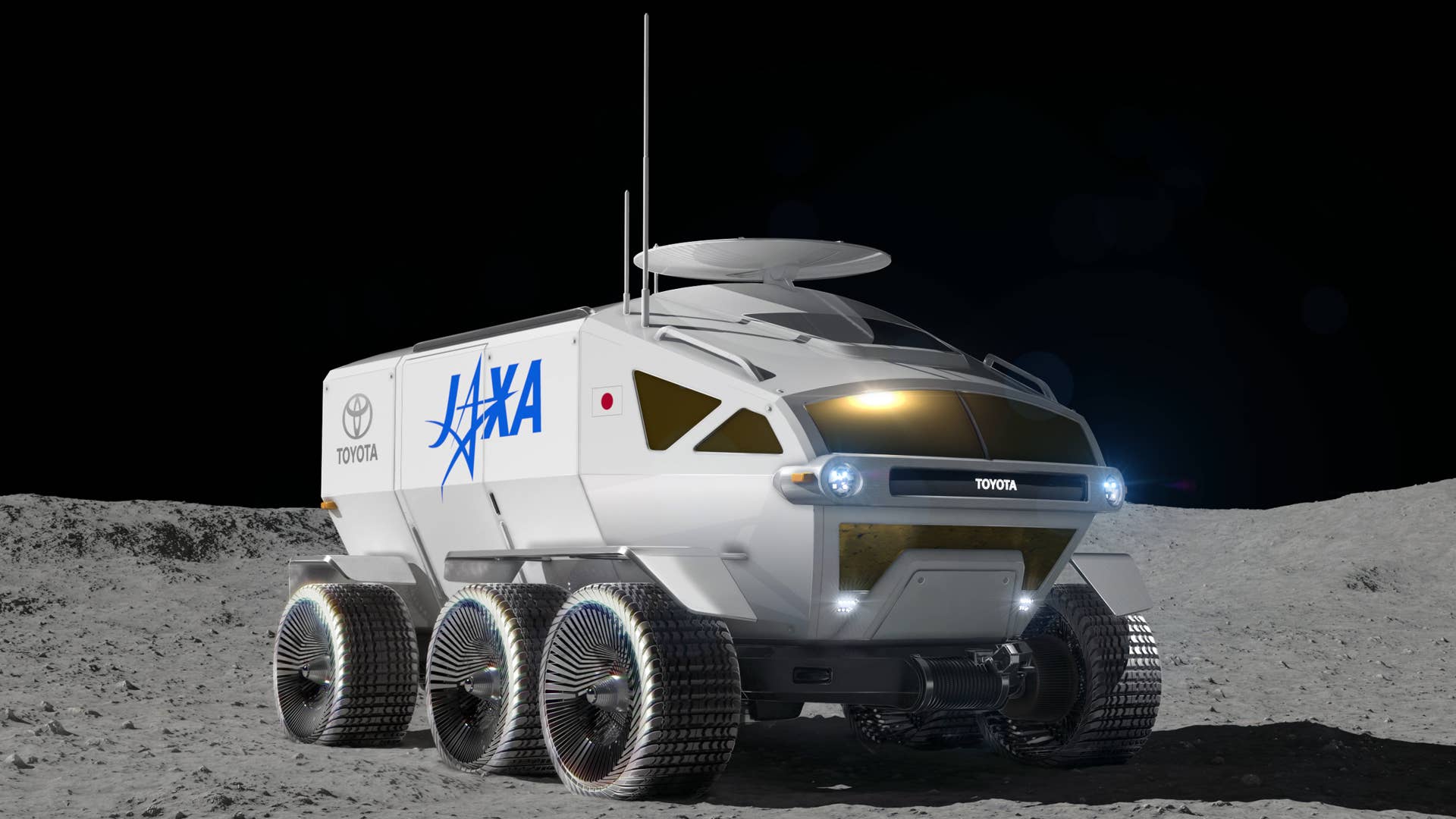 Toyota lunar rover