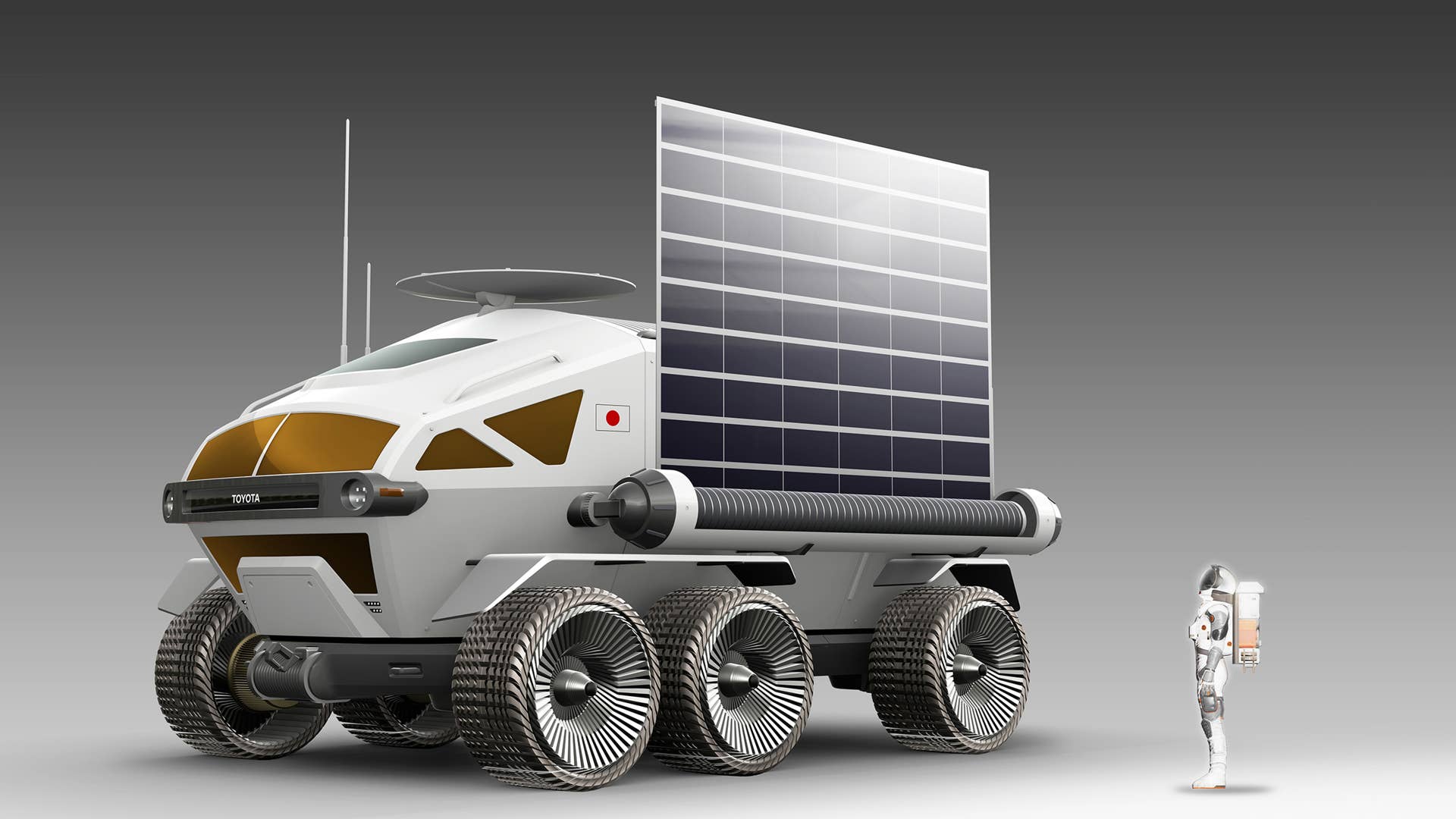 Toyota lunar rover