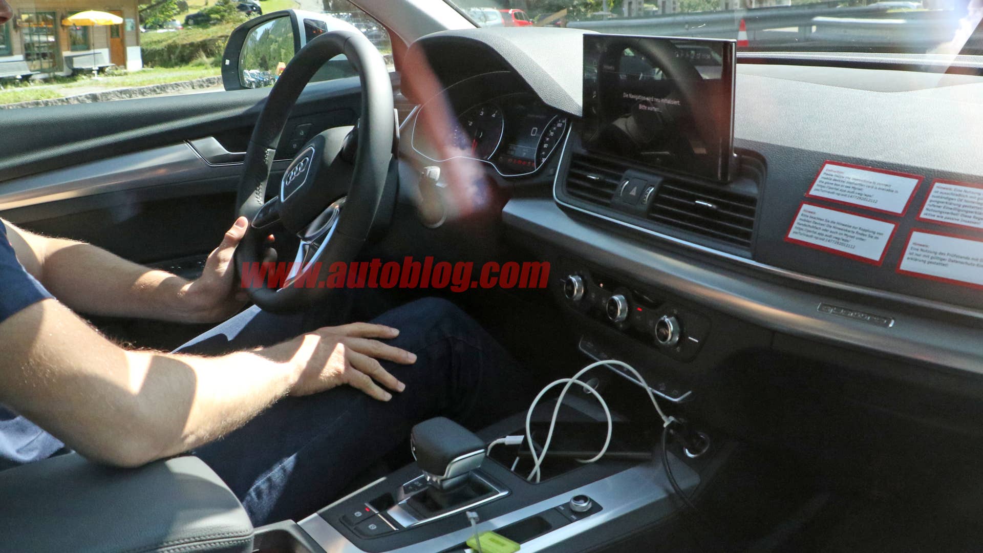2021 Audi Q5 in thin camouflage