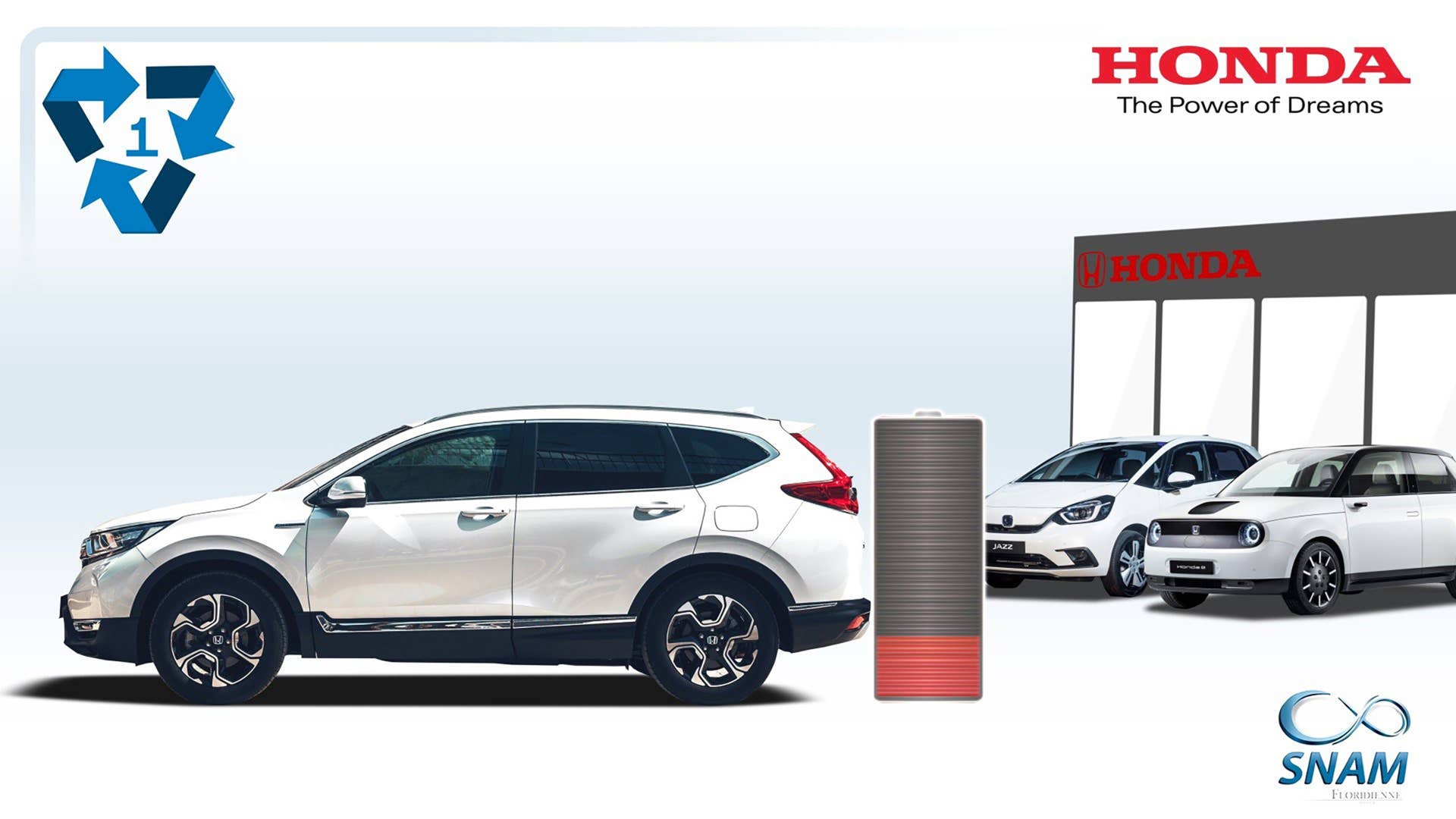 Honda Hybrid & EV Batteries recycling
