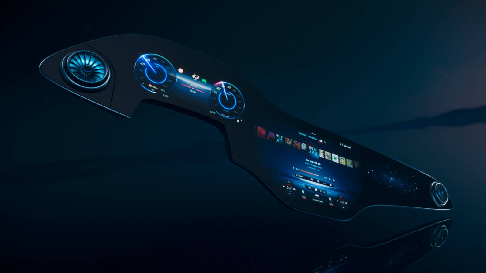 Mercedes-Benz EQS Hyperscreen