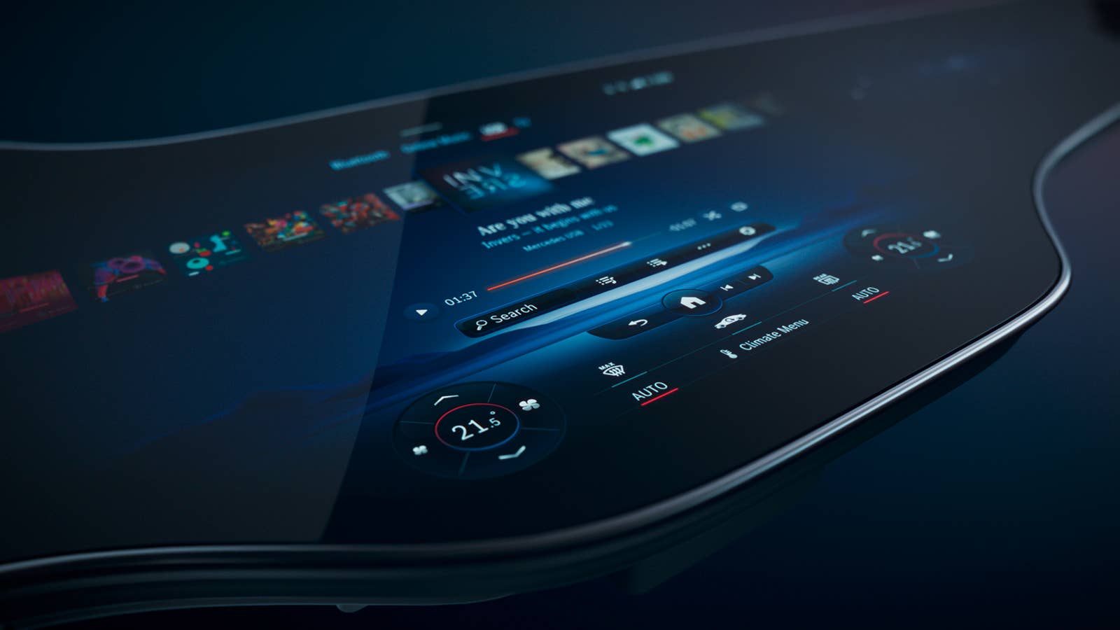 Mercedes-Benz EQS Hyperscreen