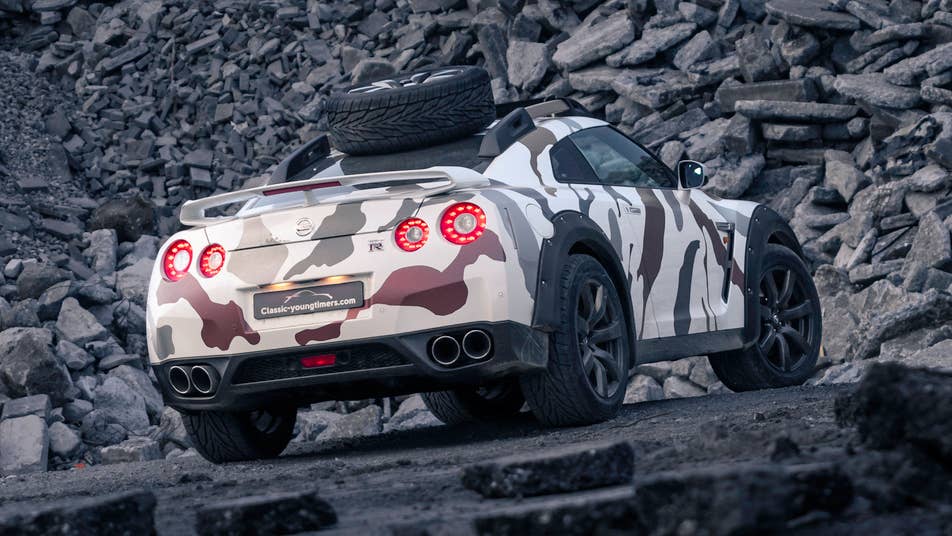 Nissan GT-R gets off-road treatment from exotic car dealer in ...