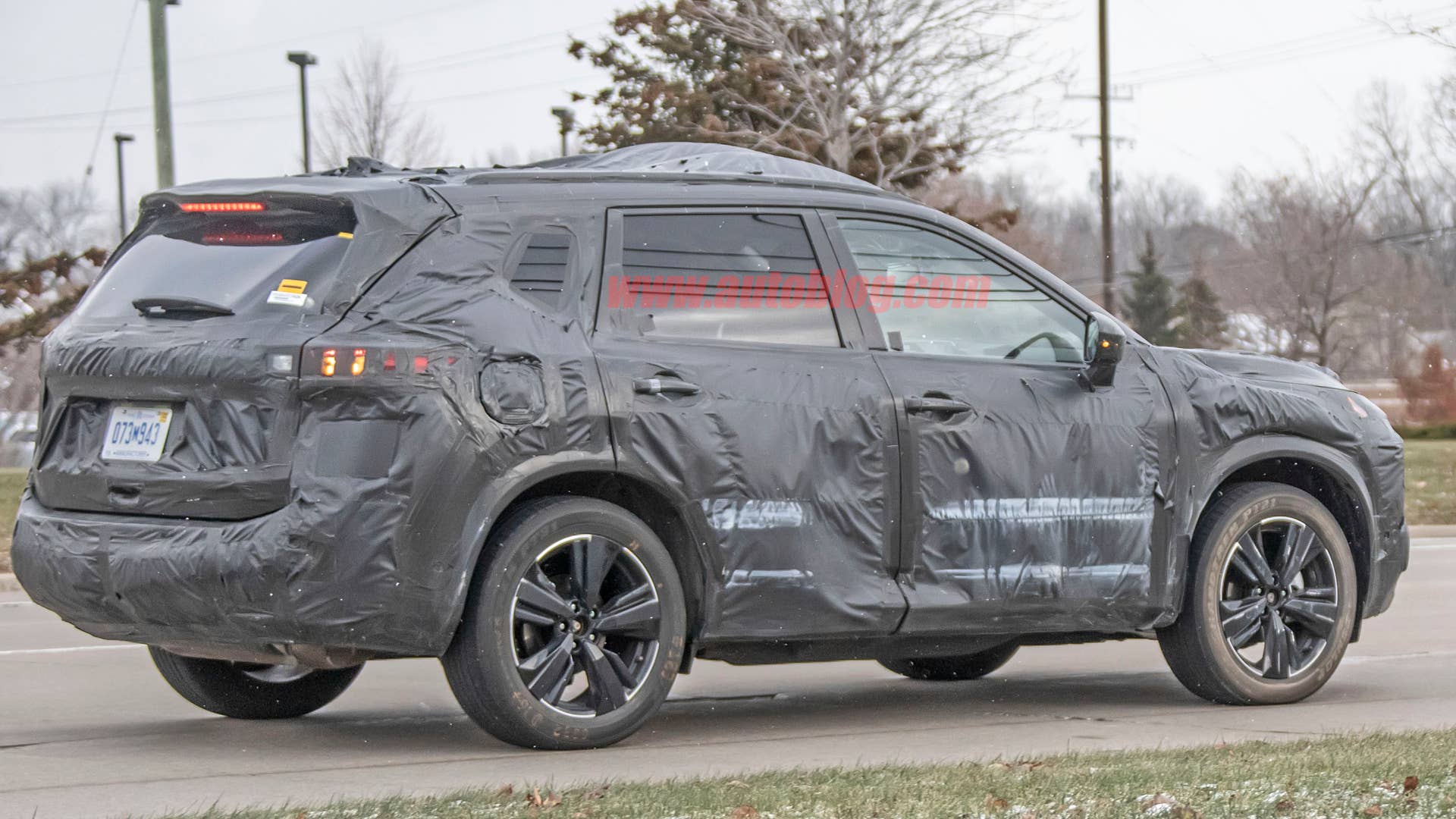 2021 Nissan Rogue prototype