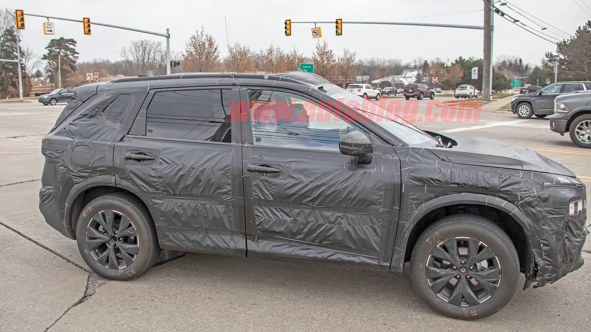 2021 Nissan Rogue prototype