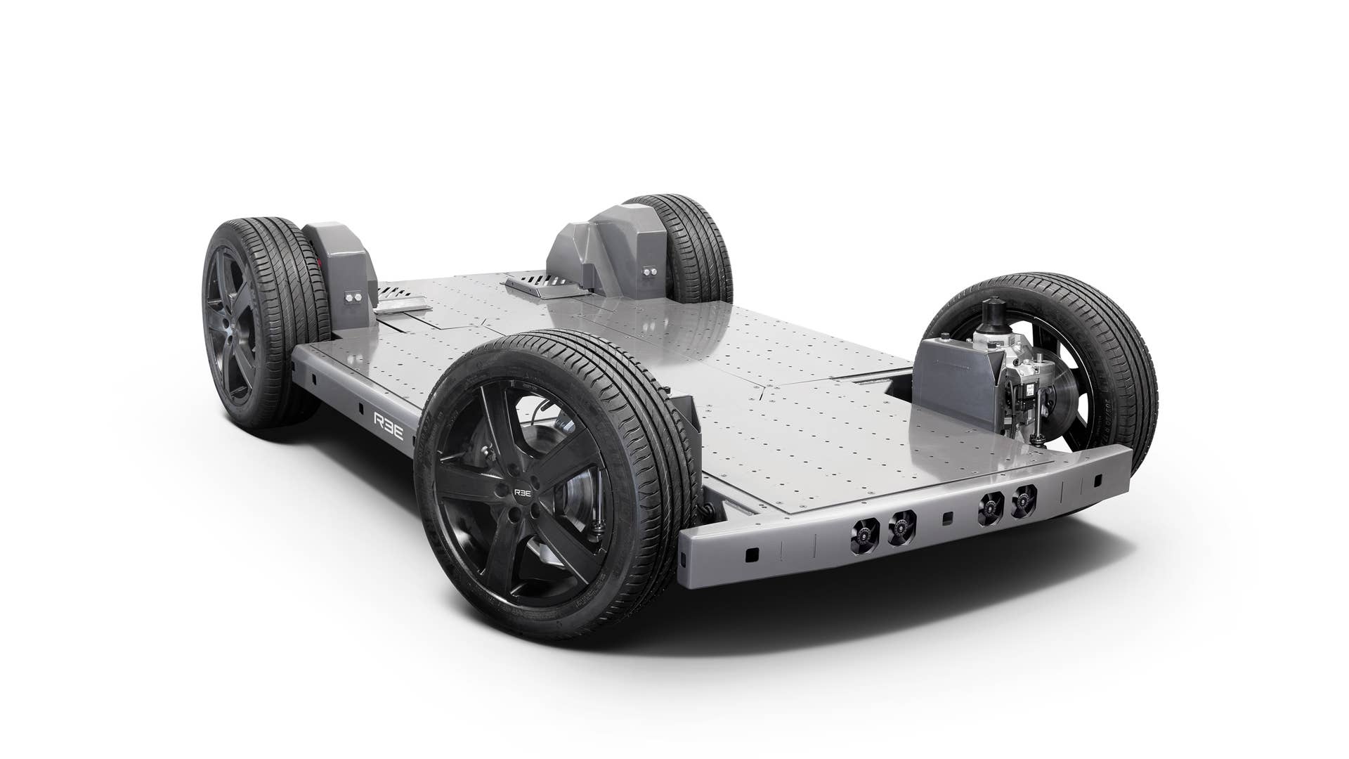 Israeli startup Ree Automotive partners with Tier 1 OEM supplier KYB on a suspension for its novel EV skateboard platform.