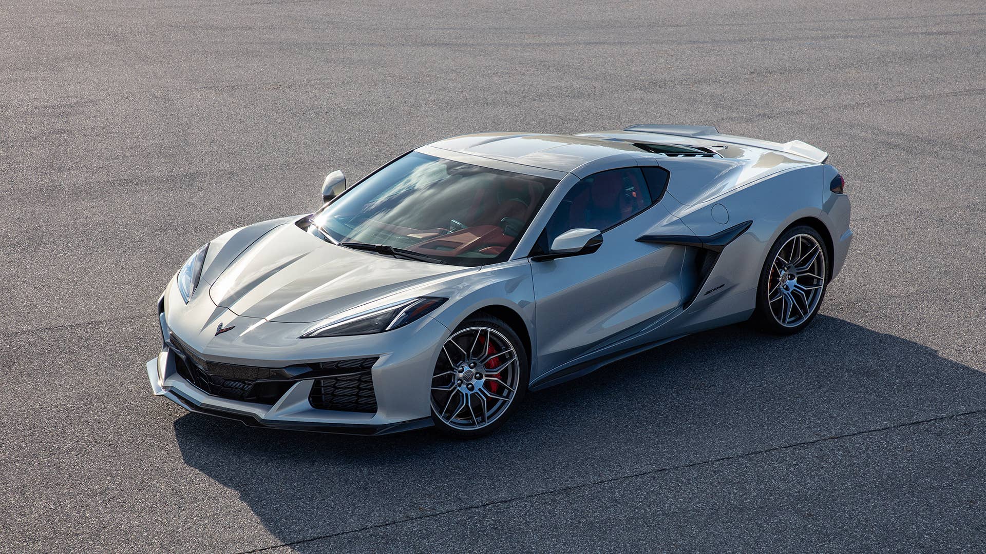 First glimpse of the all-new 2023 Chevrolet Corvette Z06. Full reveal coming 10.26.21.