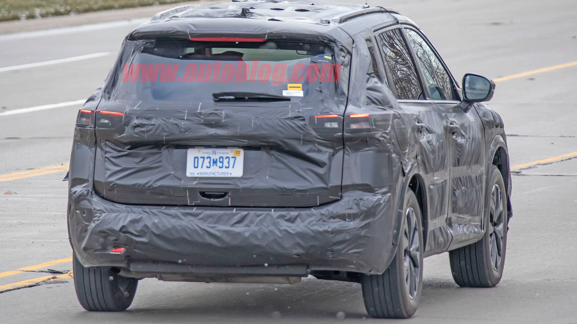 2021 Nissan Rogue prototype