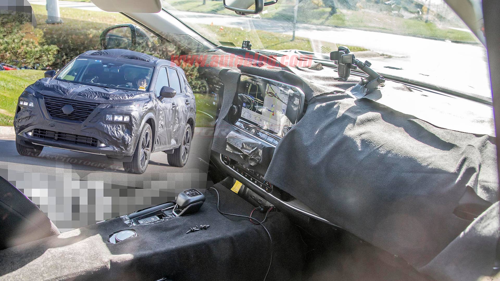 2021 Nissan Rogue prototype