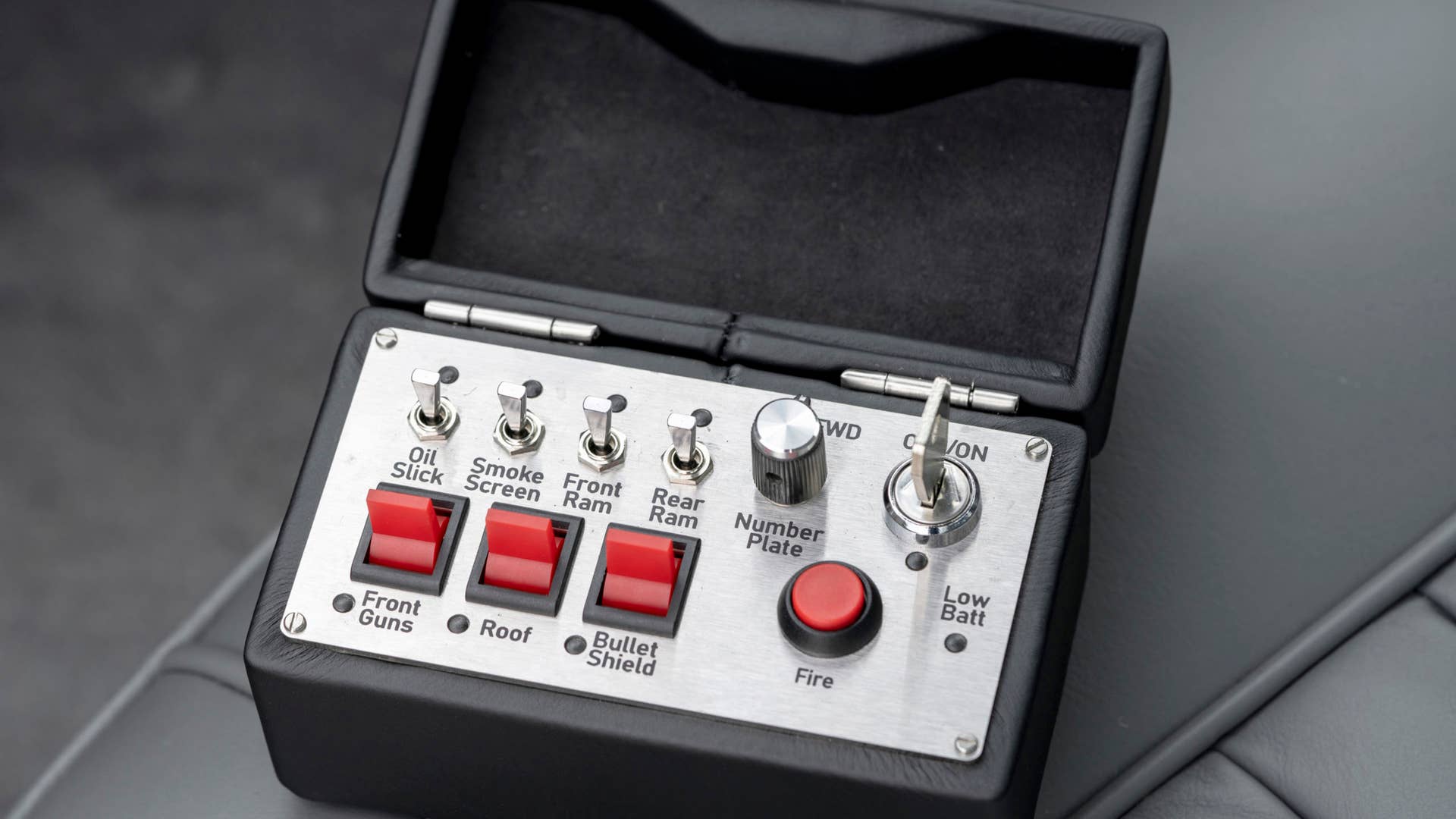 Aston Martin completes the first gadget-filled DB5 Continuation from the James Bond movie 'Goldfinger.'