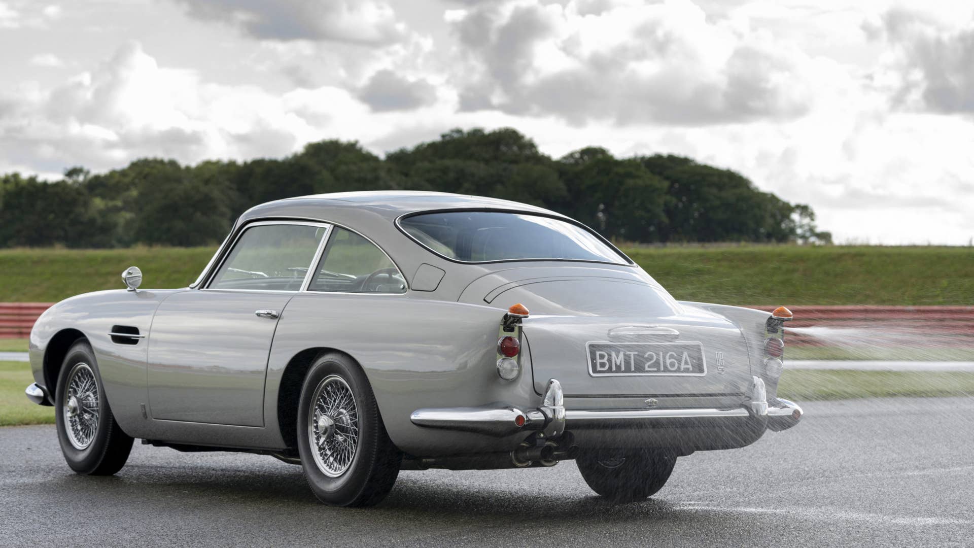 Aston Martin completes the first gadget-filled DB5 Continuation from the James Bond movie 'Goldfinger.'