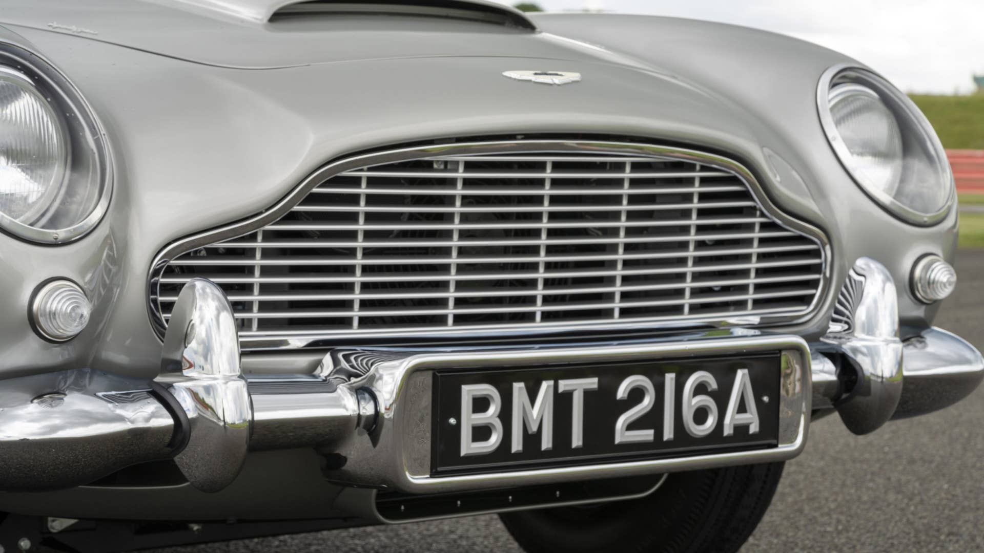 Aston Martin completes the first gadget-filled DB5 Continuation from the James Bond movie 'Goldfinger.'