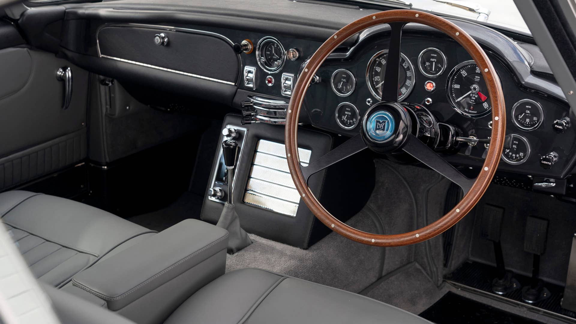 Aston Martin completes the first gadget-filled DB5 Continuation from the James Bond movie 'Goldfinger.'