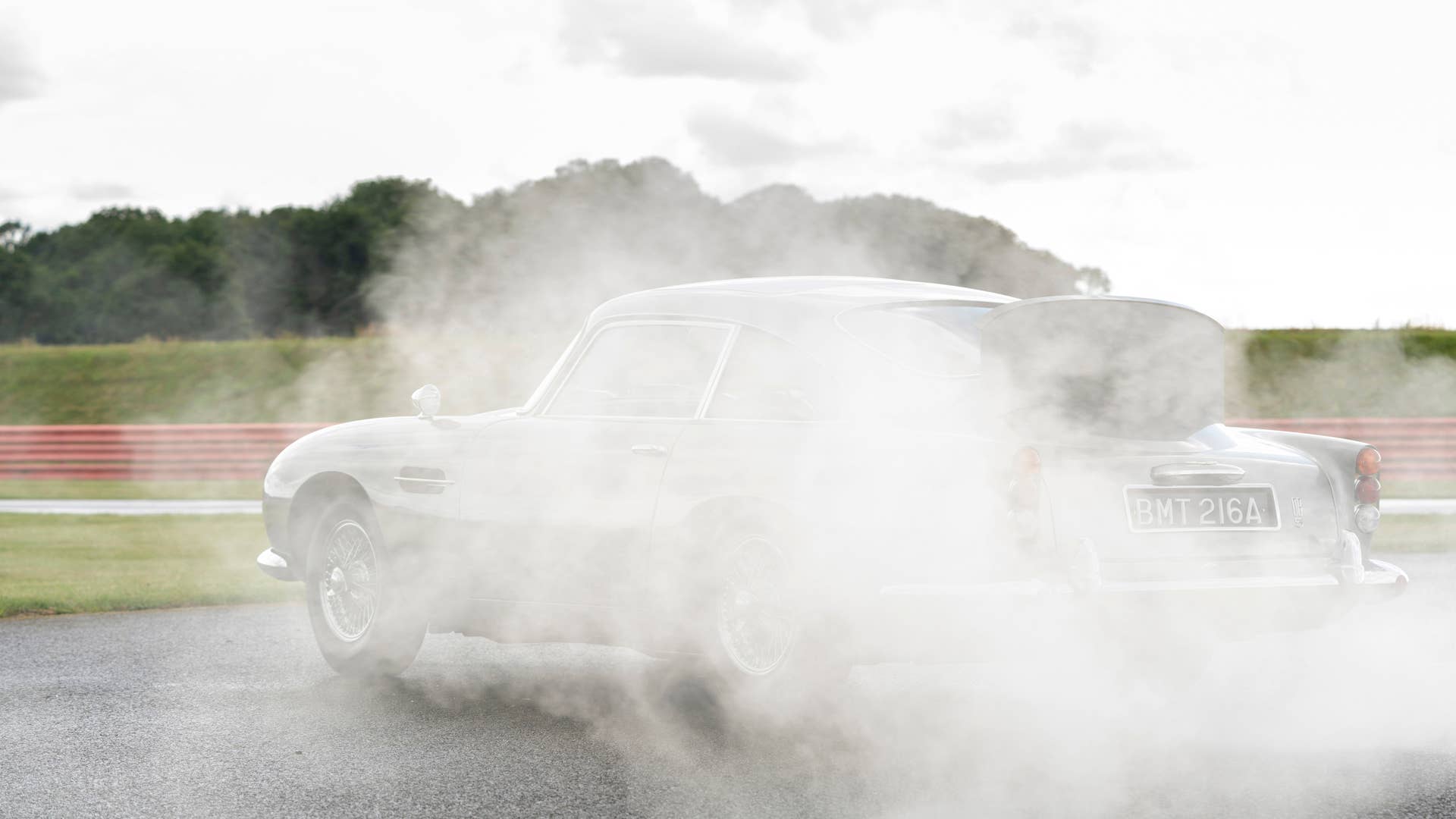 Aston Martin completes the first gadget-filled DB5 Continuation from the James Bond movie 'Goldfinger.'