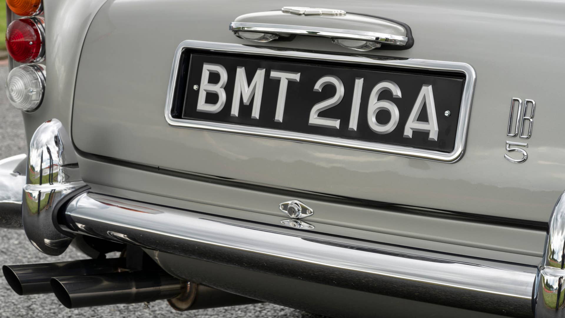 Aston Martin completes the first gadget-filled DB5 Continuation from the James Bond movie 'Goldfinger.'