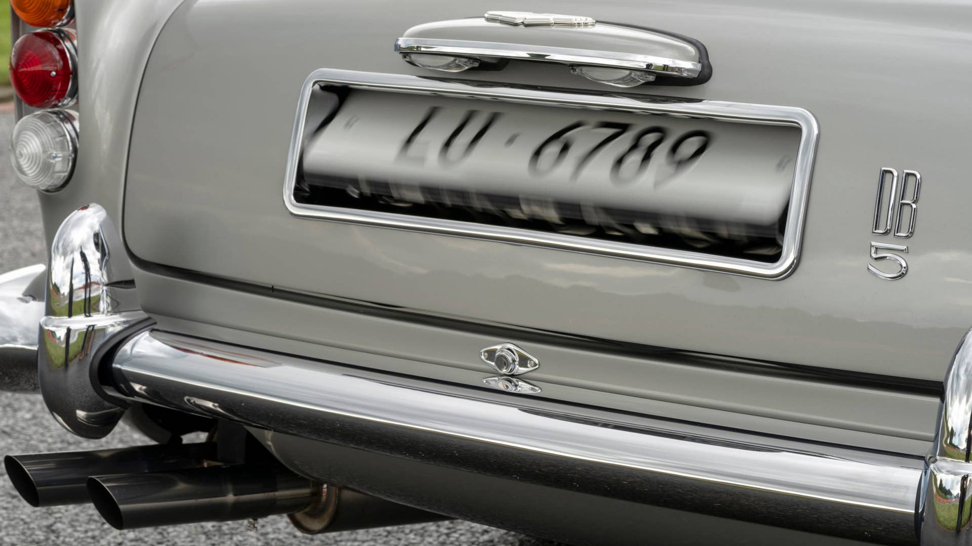 Aston Martin completes the first gadget-filled DB5 Continuation from the James Bond movie 'Goldfinger.'