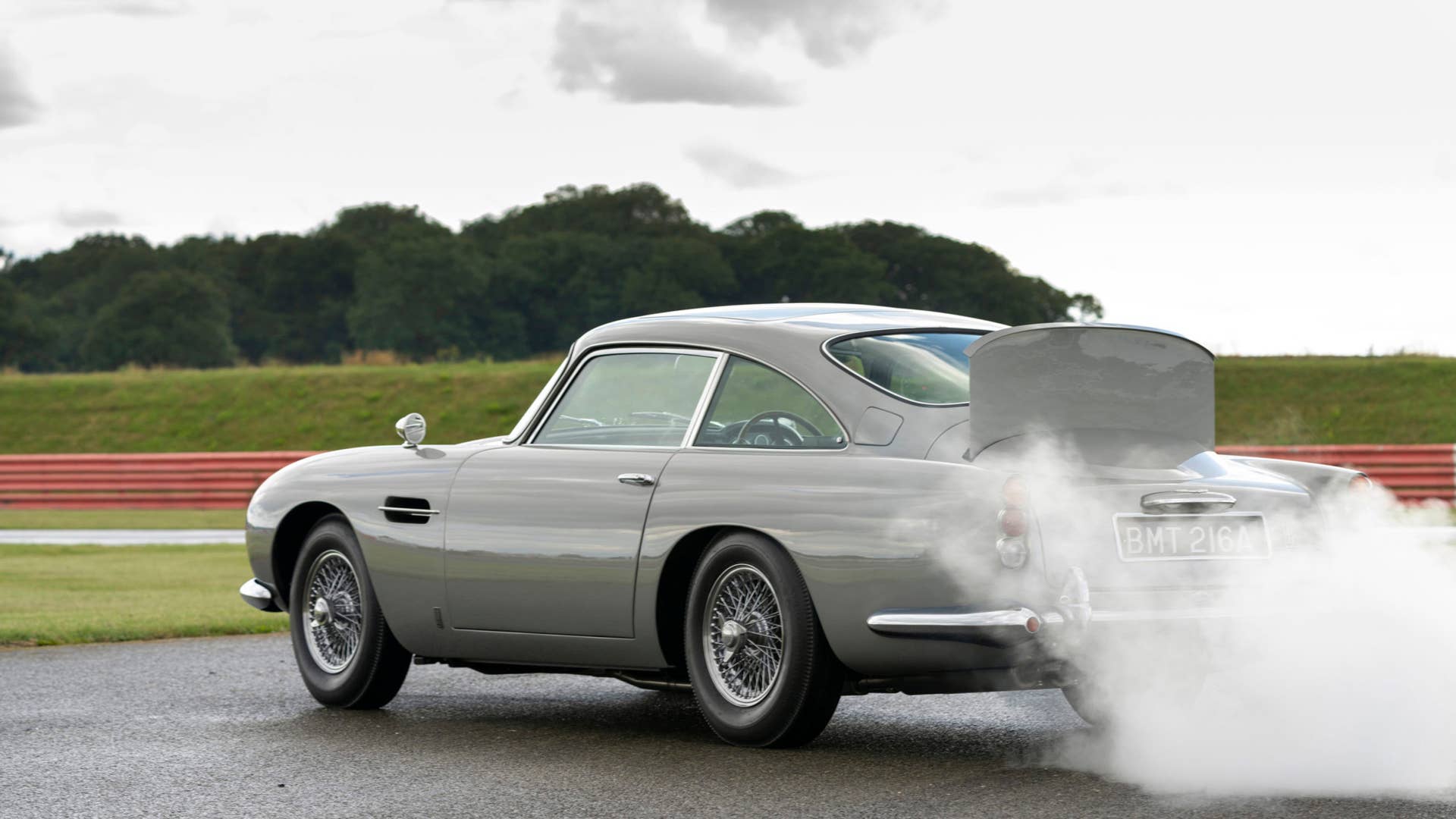 Aston Martin completes the first gadget-filled DB5 Continuation from the James Bond movie 'Goldfinger.'